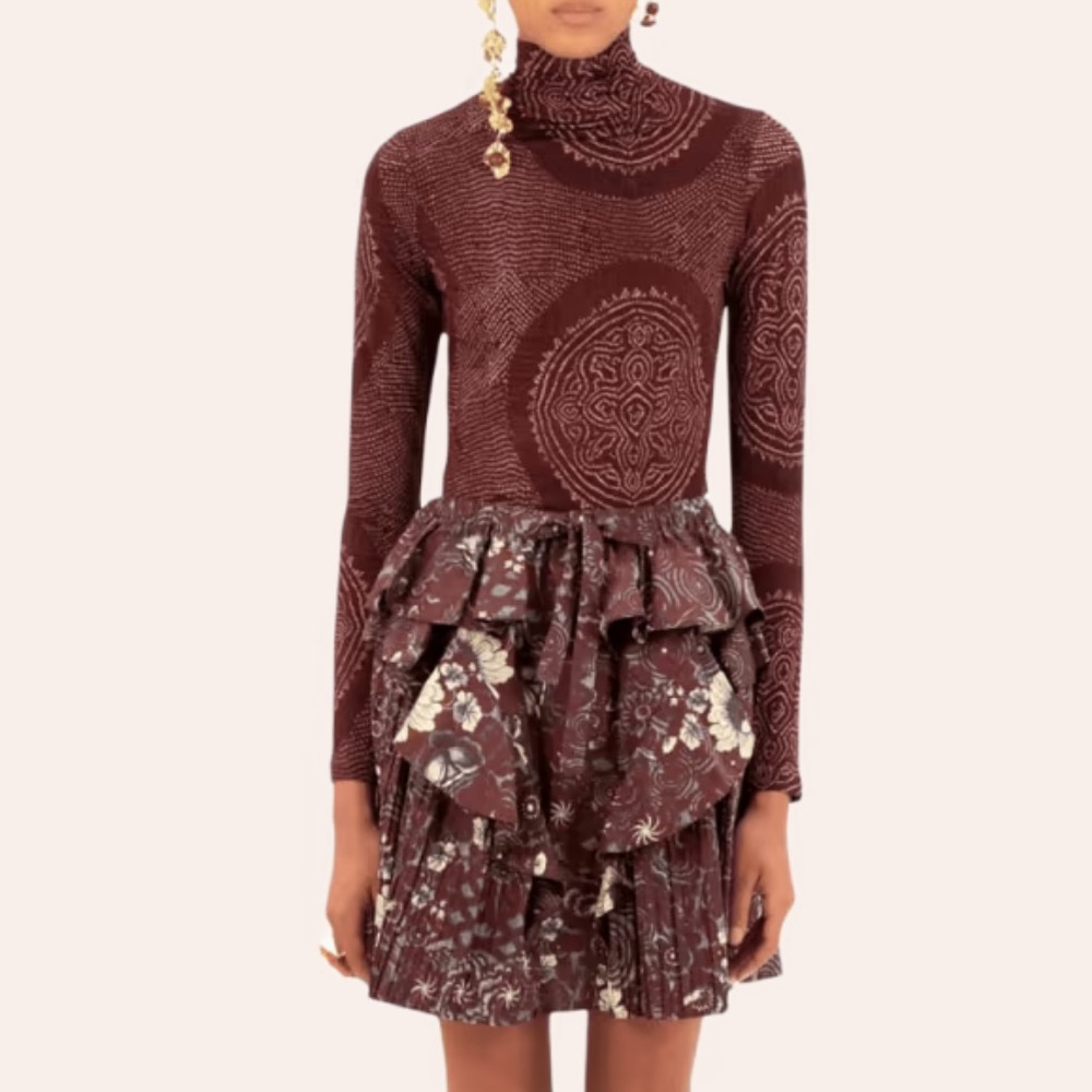 Ulla Johnson Sigrid Skirt in Heliotrope